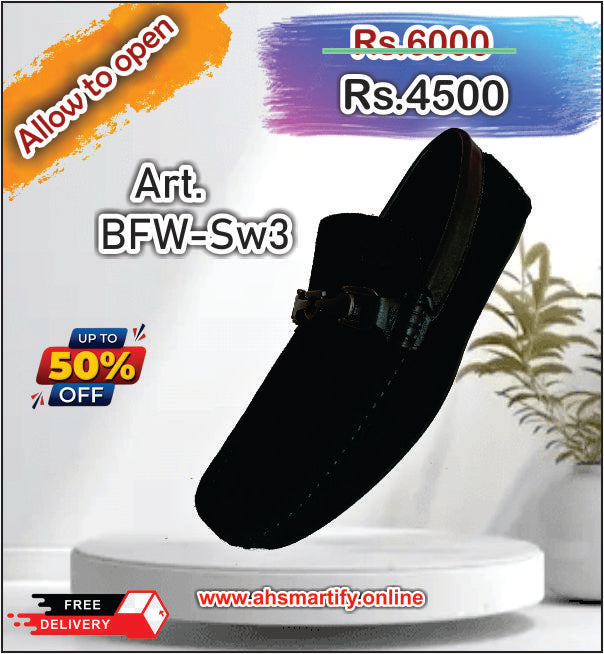 BFW-SW3 crafted from Premium Cow Suede Leather
