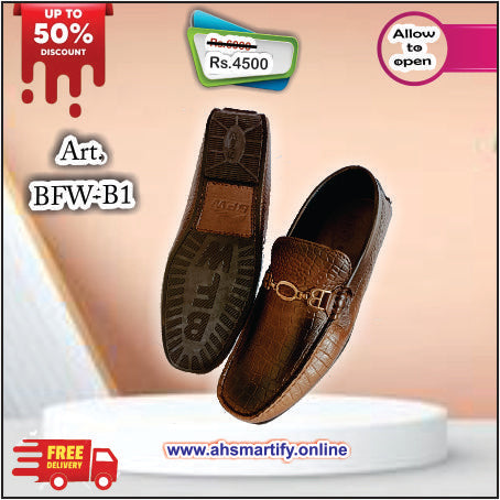 BFW-B1 Driving Moc, Crafted from Cow Leather