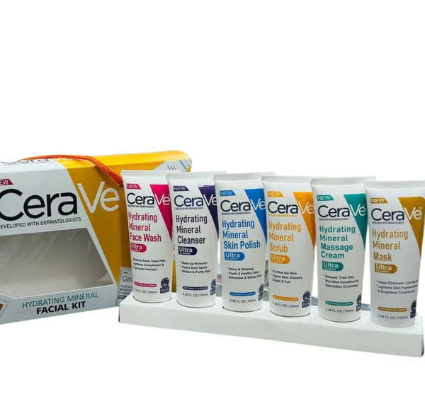 6 in 1 Hydrating Minerals Facial CeraVe Set