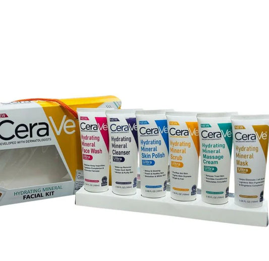 6 in 1 Hydrating Minerals Facial CeraVe Set