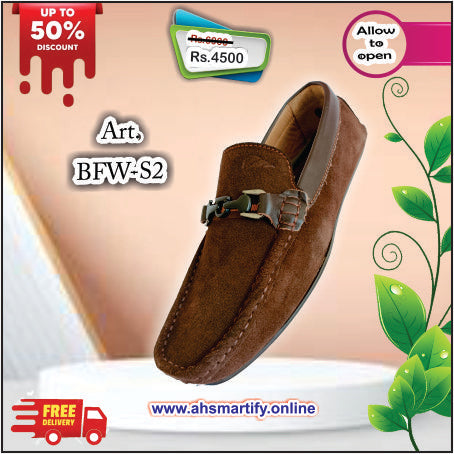 BFW-S2, Premium soft suede cow Leather
