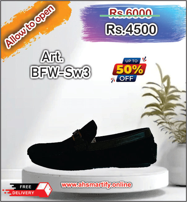 BFW-SW3 crafted from Premium Cow Suede Leather