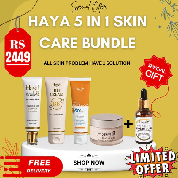 Haya Beauty 5-in-1 Kit – Free gift offer